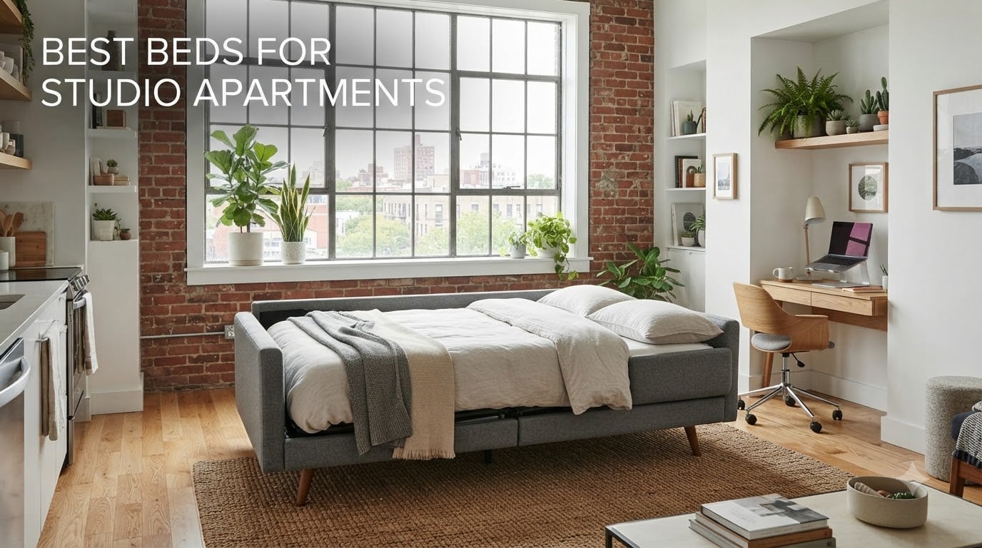 best beds for studio apartments