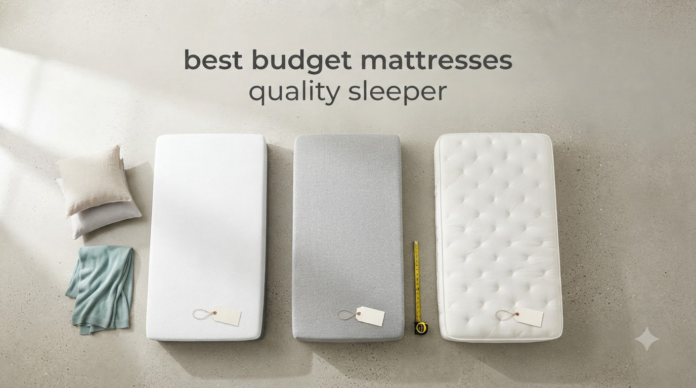 best budget mattresses quality sleeper