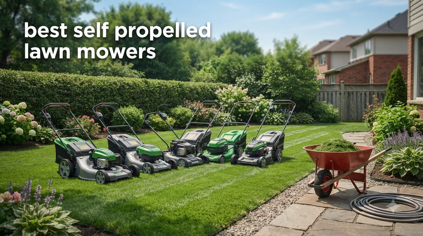 best self propelled lawn mowers