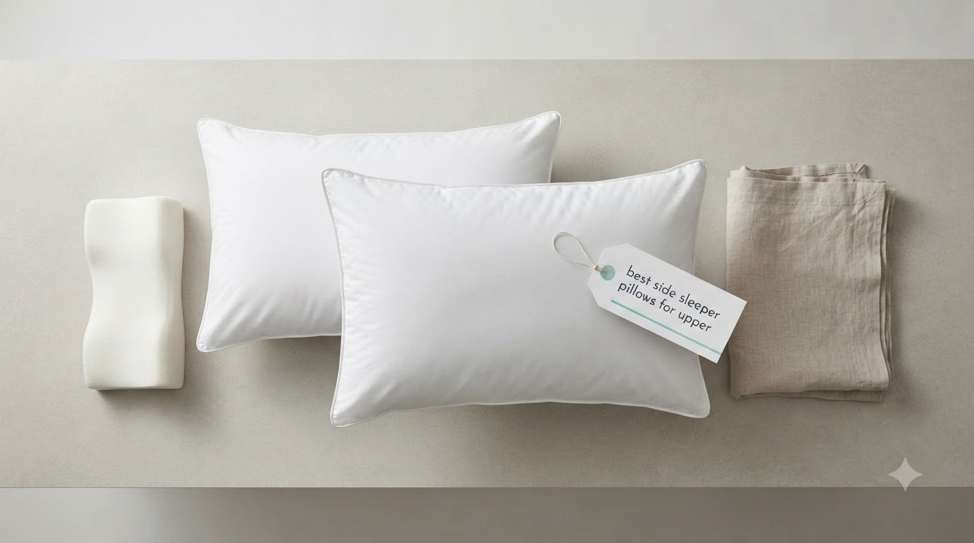best side sleeper pillows for upper