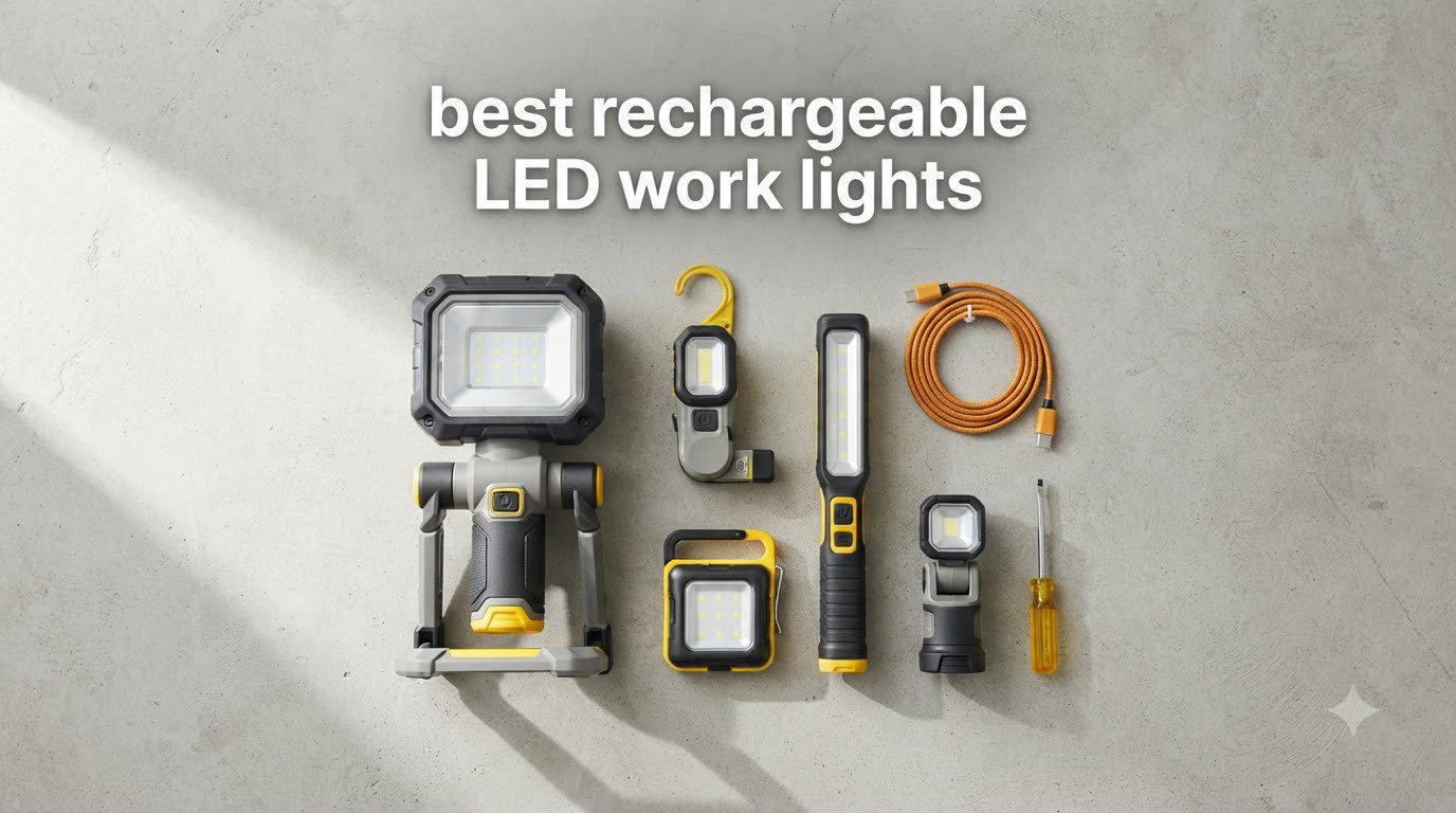 best rechargeable LED work lights