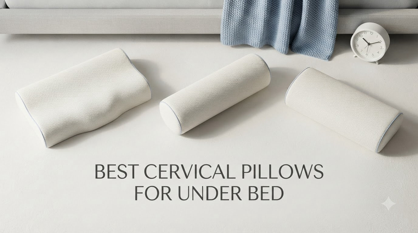 best cervical pillows for under bed