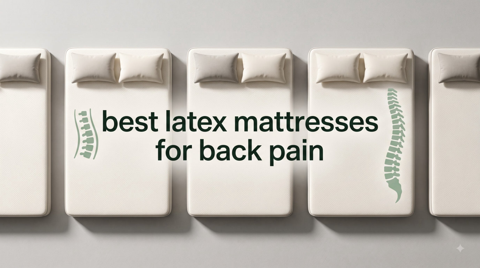 best latex mattresses for back pain