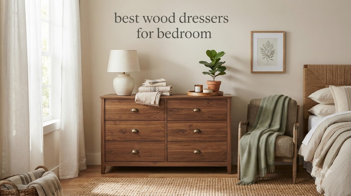 best wood dressers for bedroom