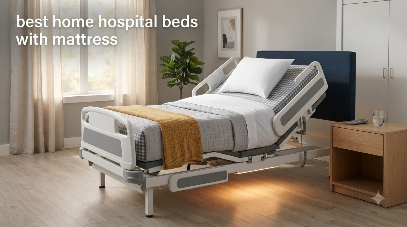 best home hospital beds with mattress