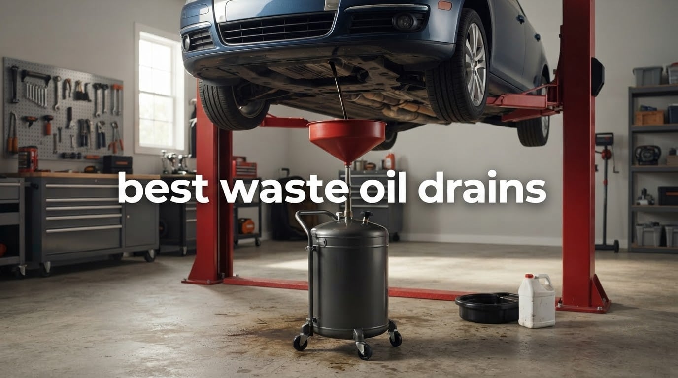 best waste oil drains