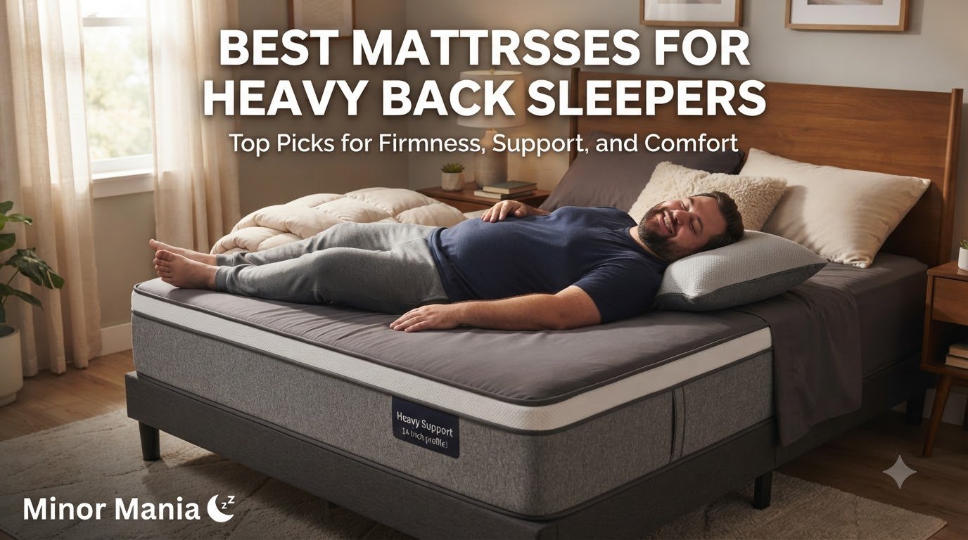 best mattresses for heavy back sleepers