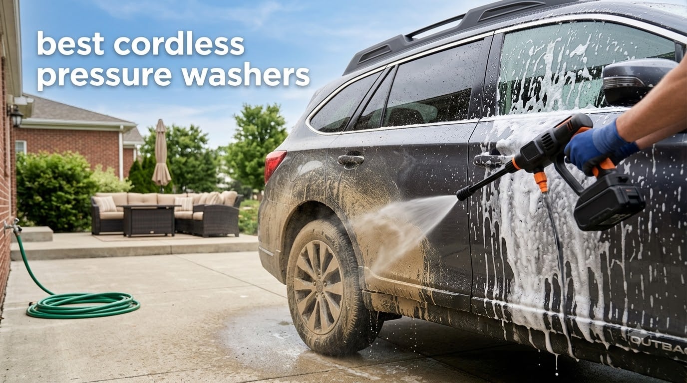 best cordless pressure washers