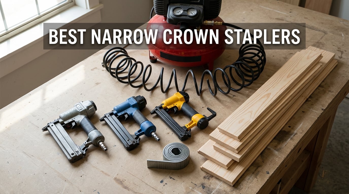 best narrow crown staplers