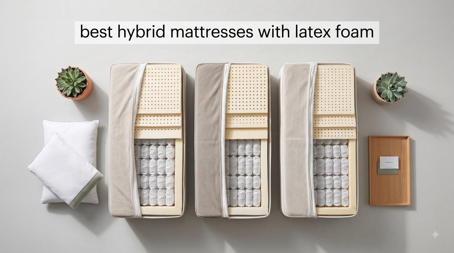 best hybrid mattresses with latex foam