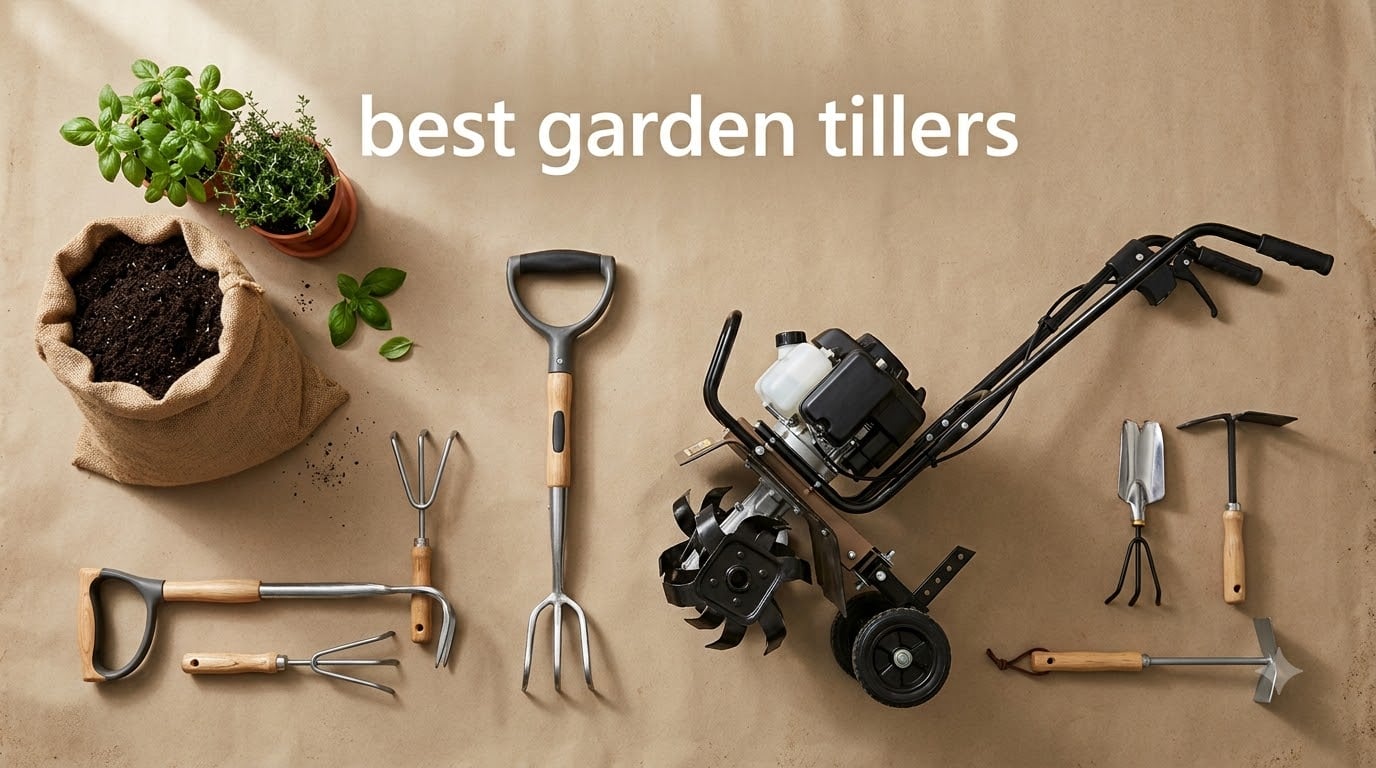 best garden tillers