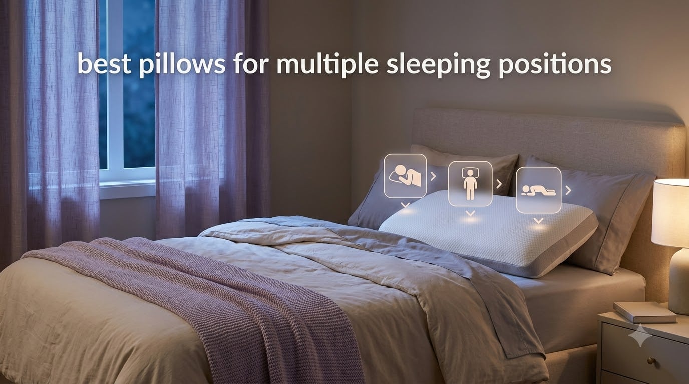 best pillows for multiple sleeping positions