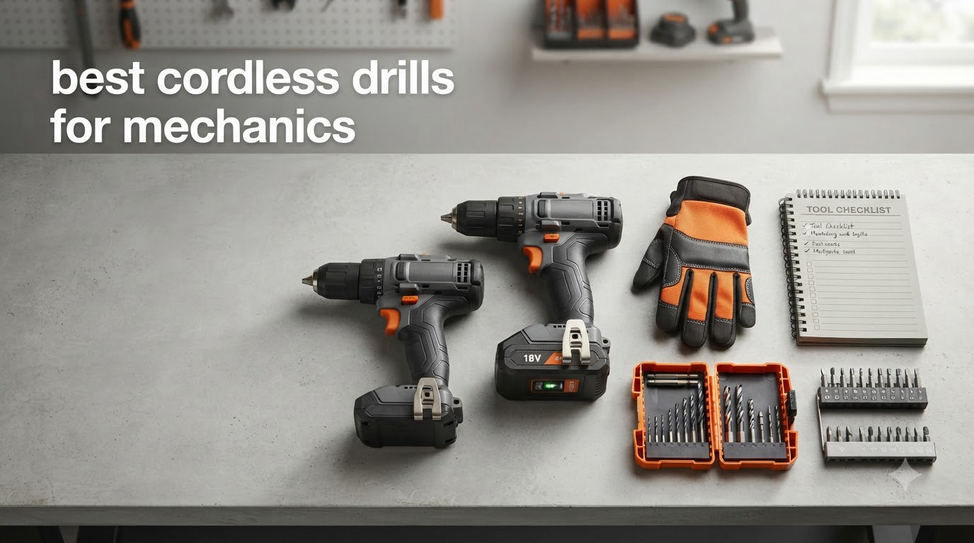 best cordless drills for mechanics