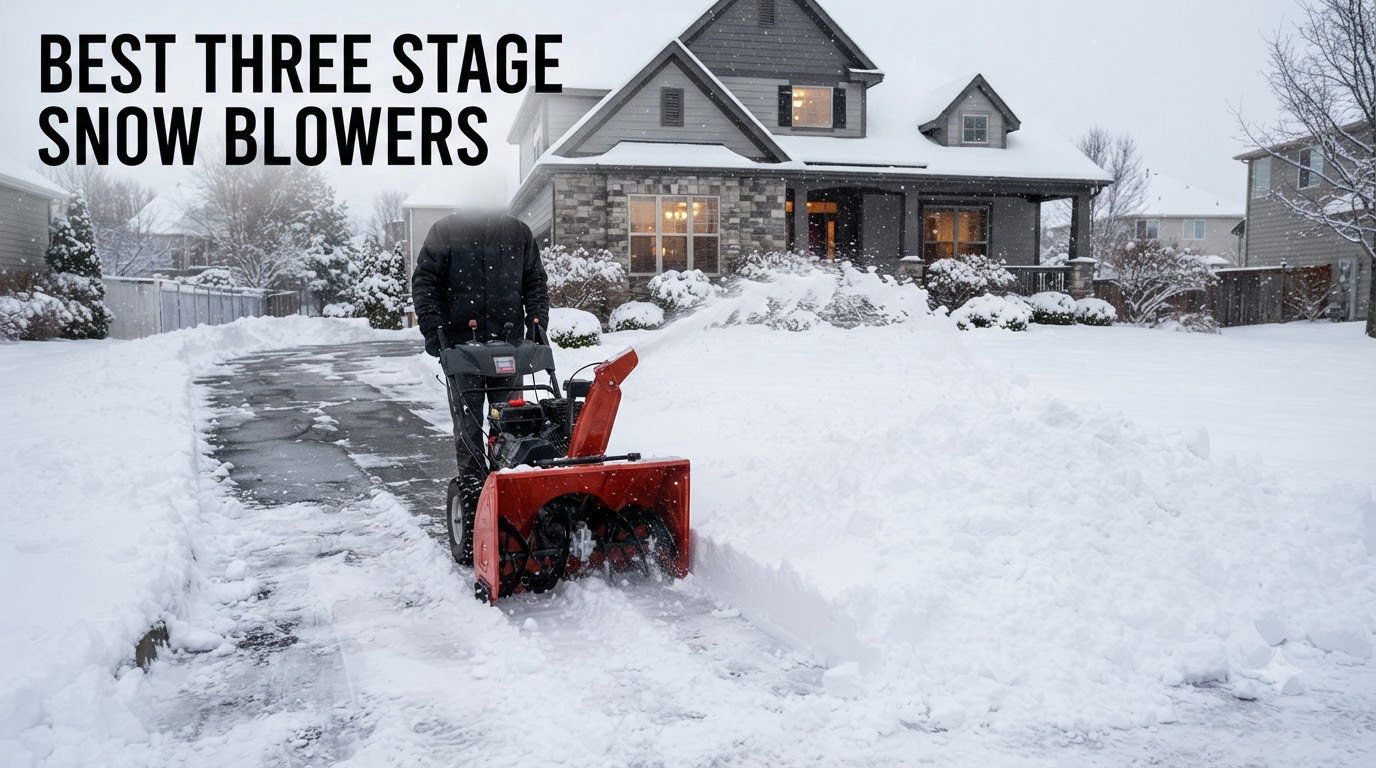 best three stage snow blowers
