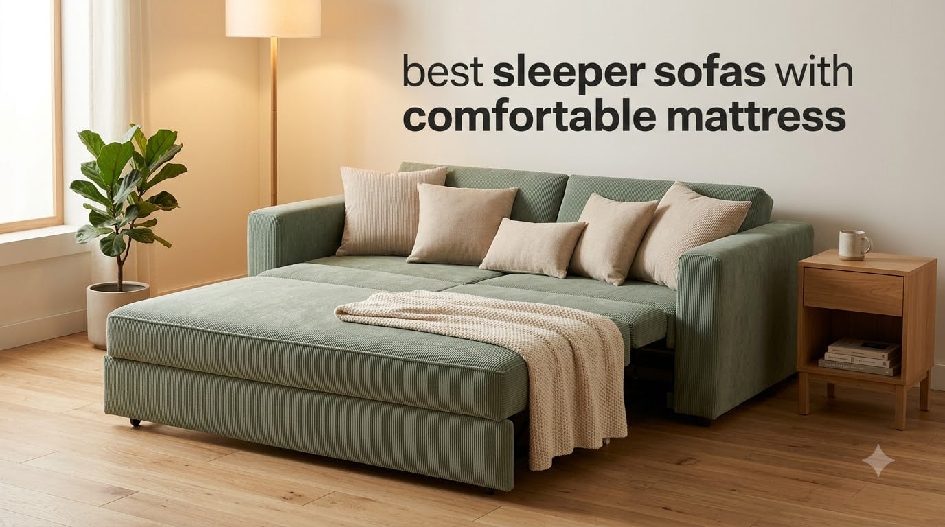 best sleeper sofas with comfortable mattress