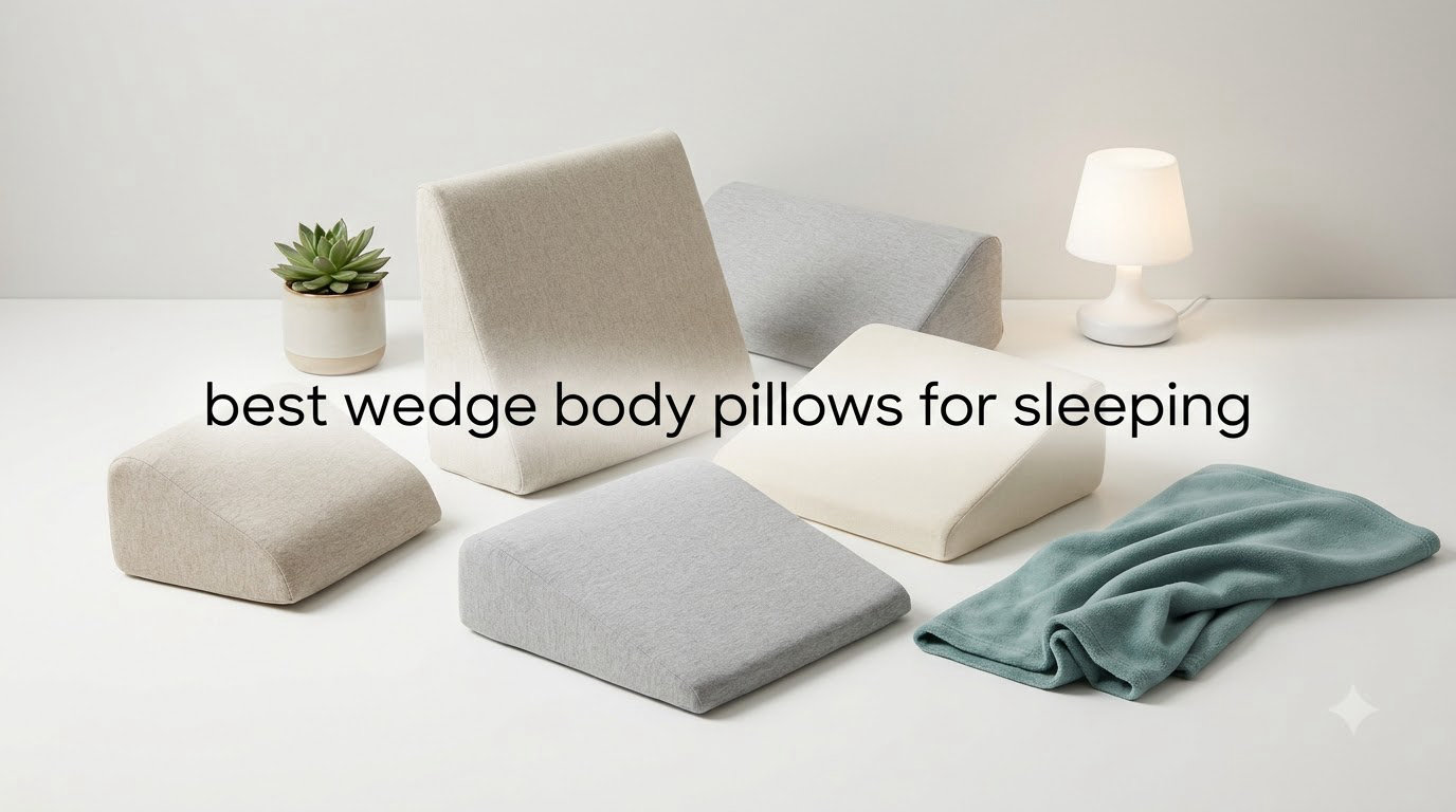 best wedge body pillows for sleeping