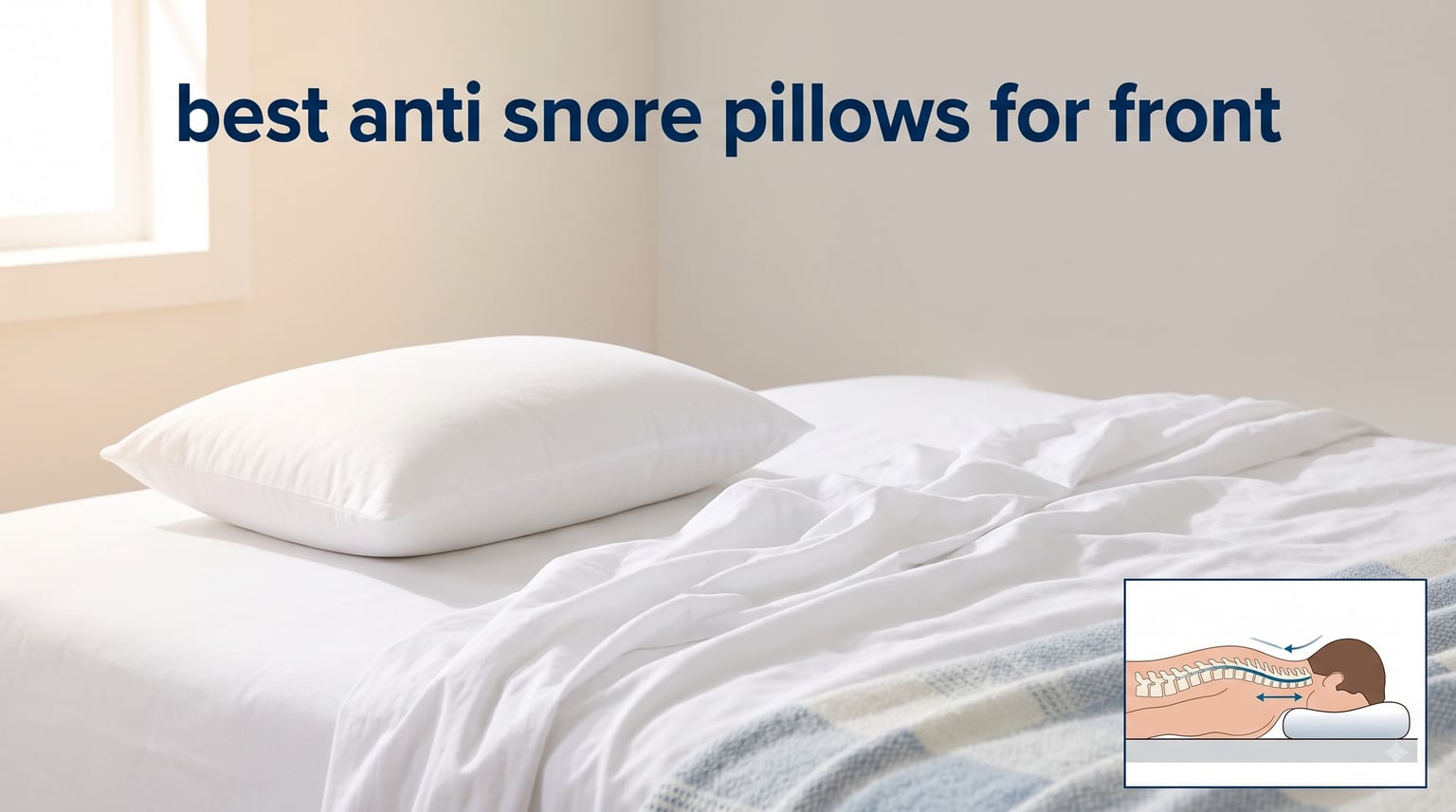 best anti snore pillows for front