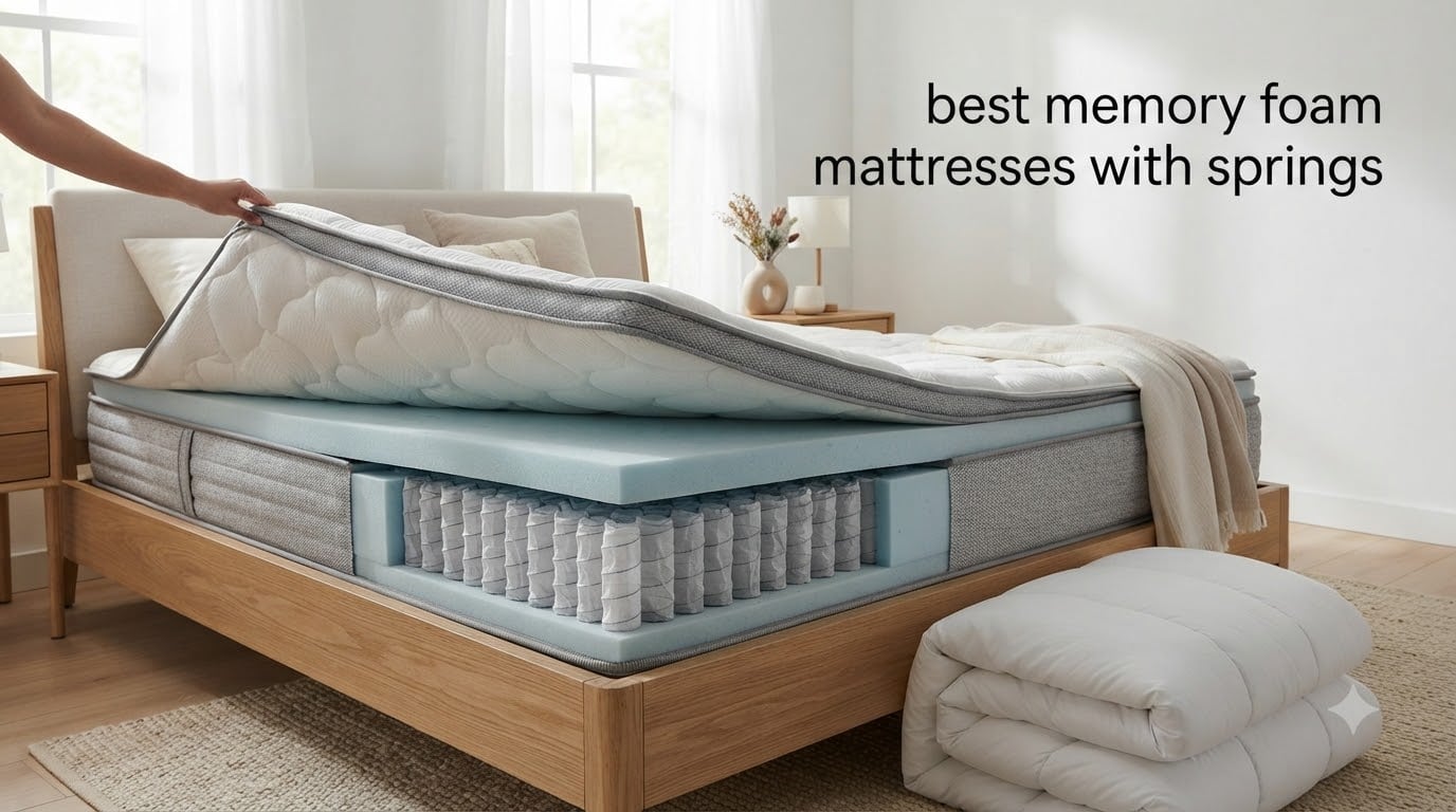 best memory foam mattresses with springs