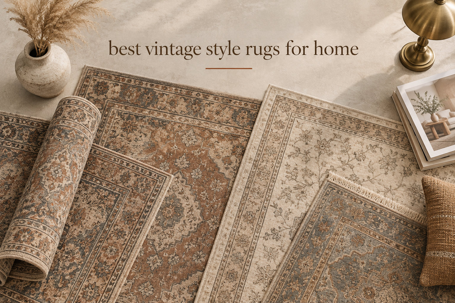 best vintage style rugs for home