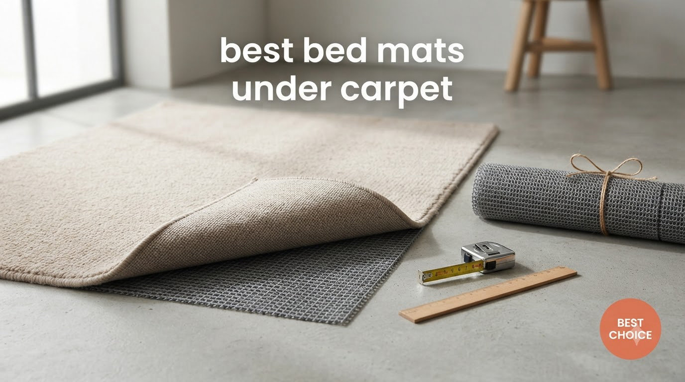 best bed mats under carpet