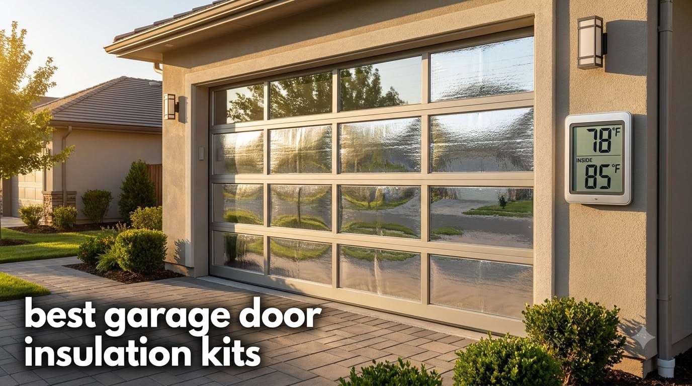 best garage door insulation kits