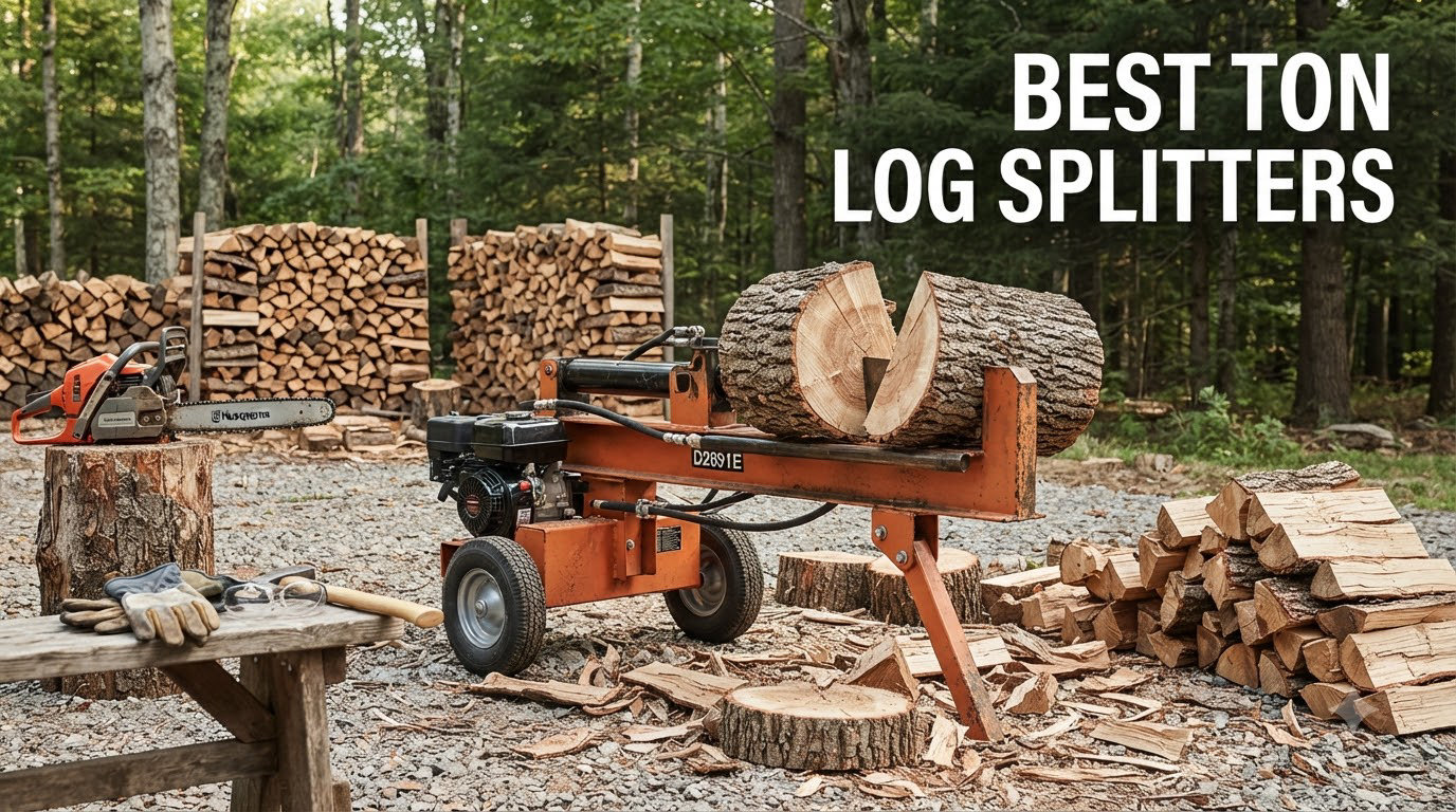 best 25 ton log splitters