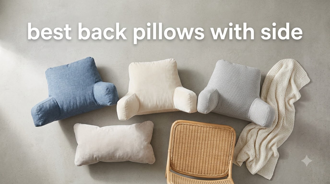 best back pillows with side
