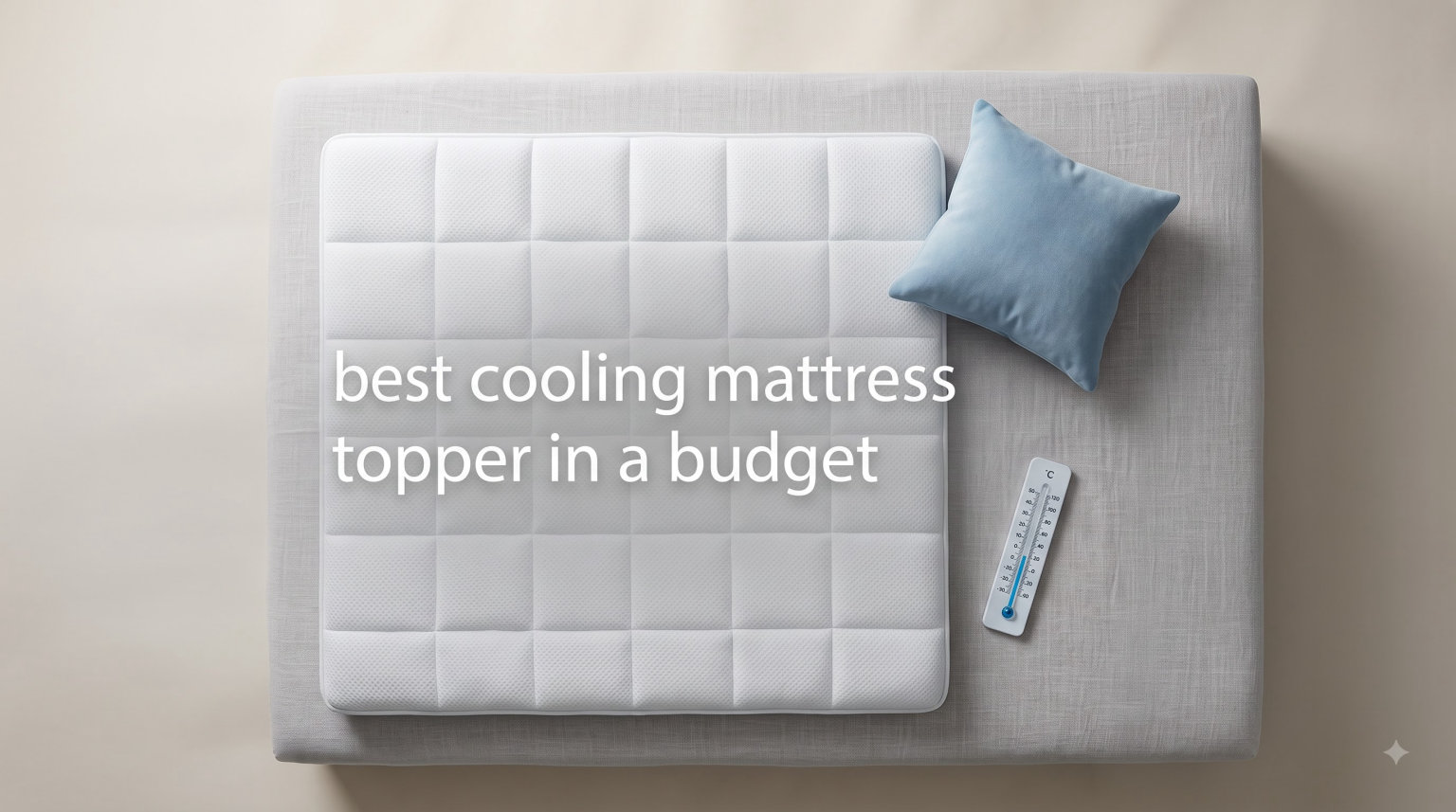 best cooling mattresses topper in a budget