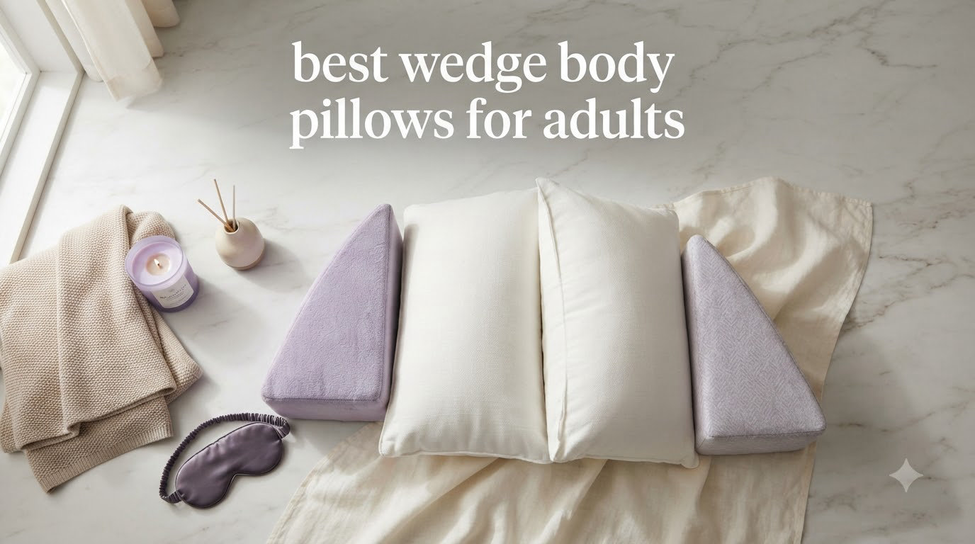 best wedge body pillows for adults