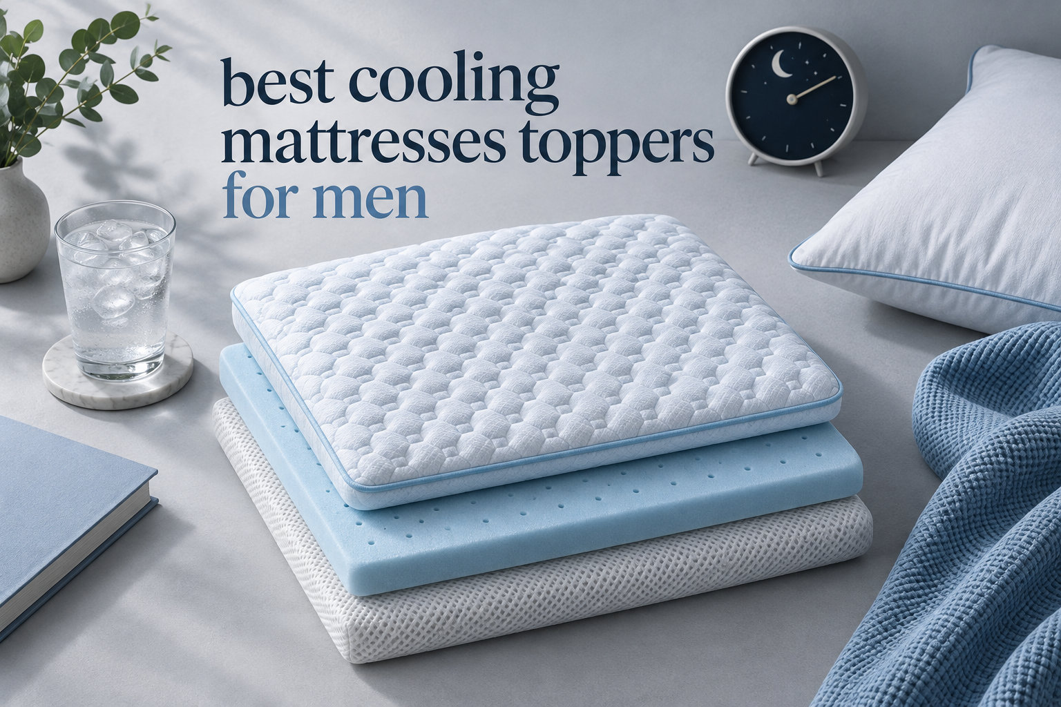 best cooling mattresses toppers for men