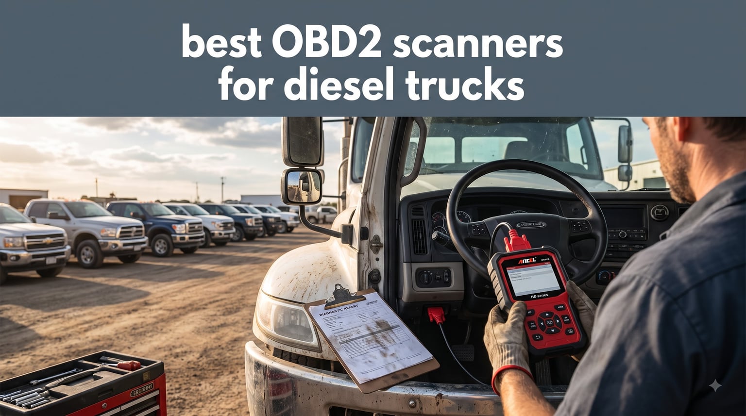 best OBD2 scanners for diesel trucks