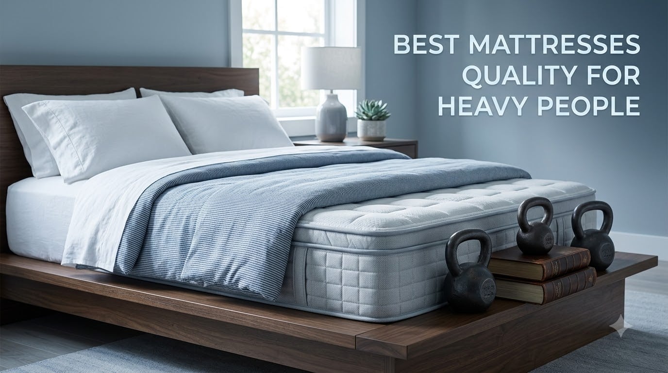 best mattresses quality for heavy people