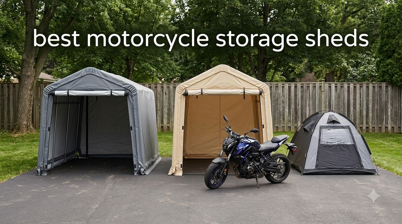 best motorcycle storage sheds
