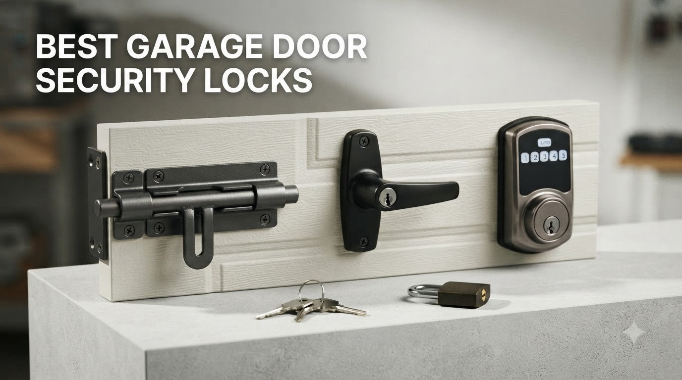 best garage door security locks