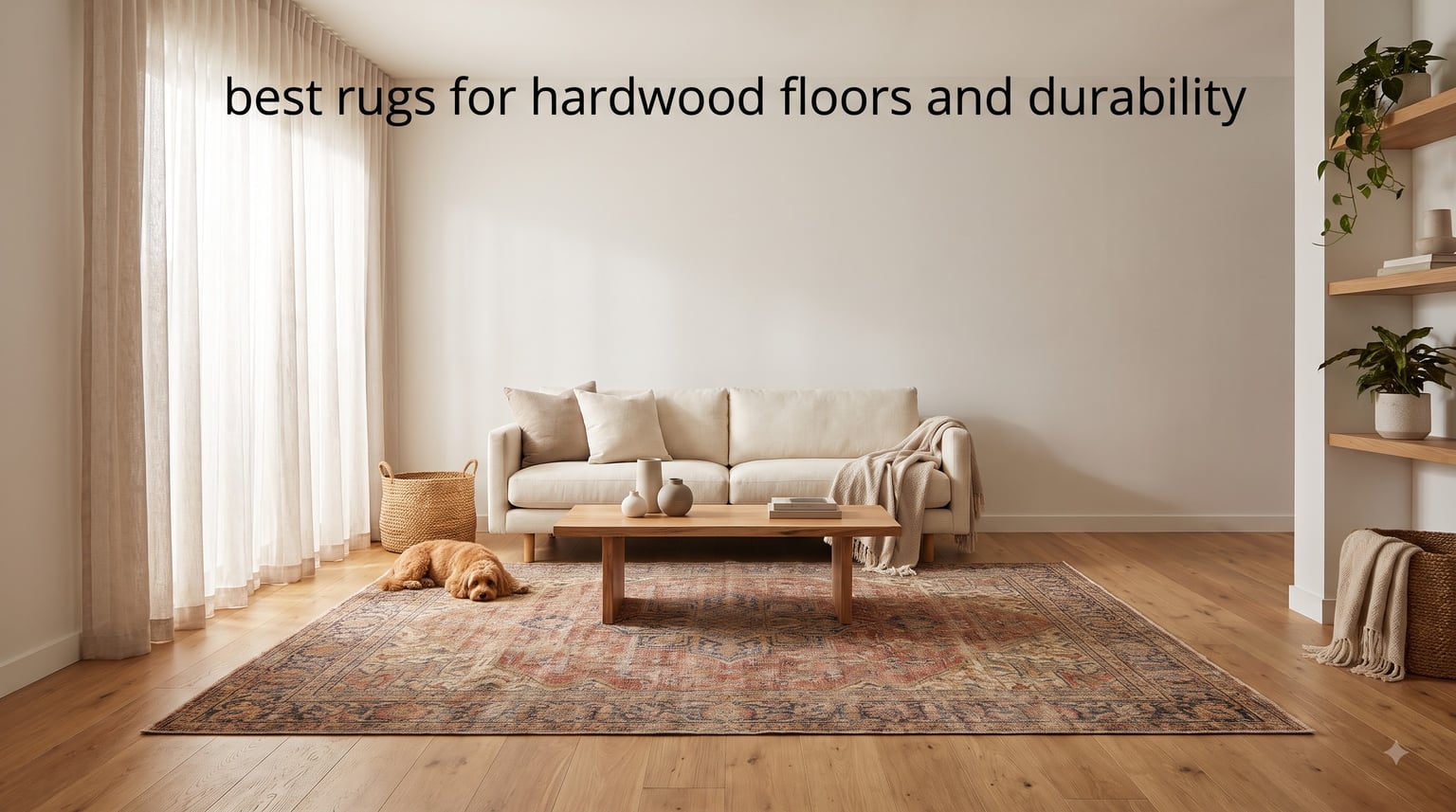 best rugs for hardwood floors and durability