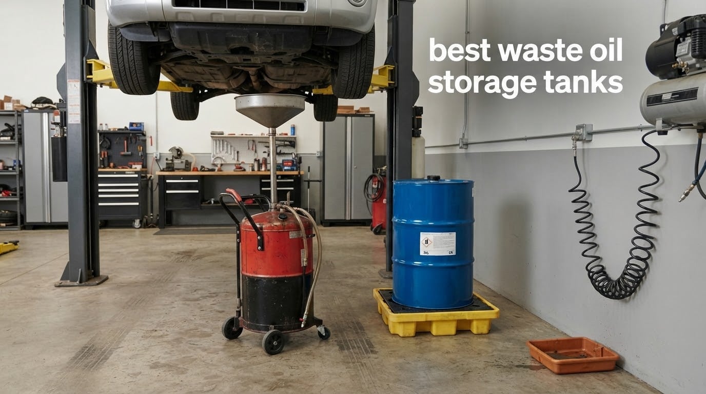 best waste oil storage tanks