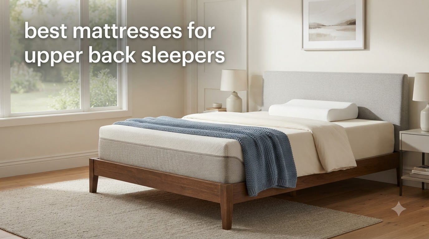 best mattresses for upper back sleepers