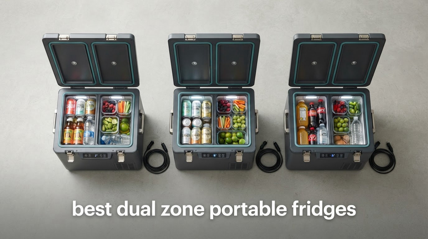 best dual zone portable fridges