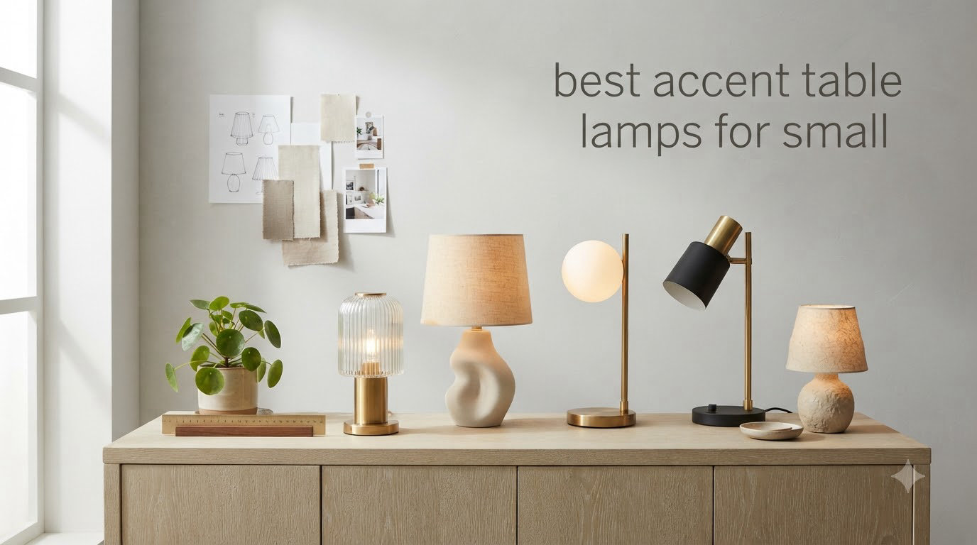 best accent table lamps for small