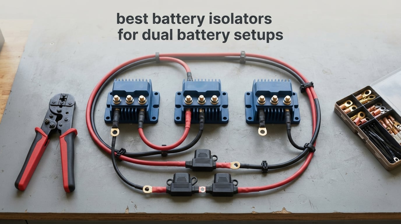 best battery isolators for dual battery setups