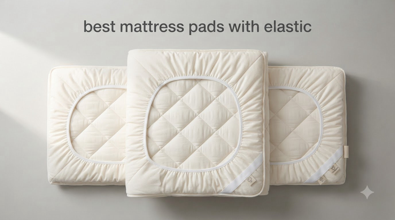 best mattress pads with elastic