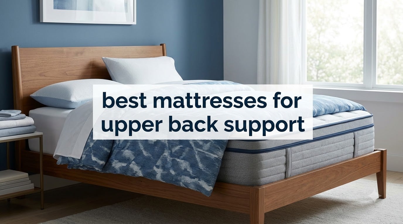 best mattresses for upper back support