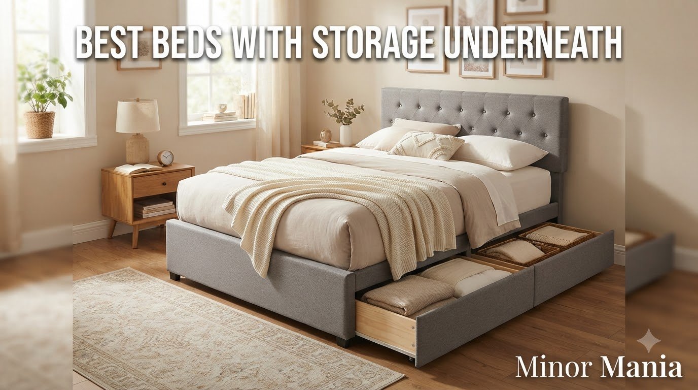 best beds with storage underneath