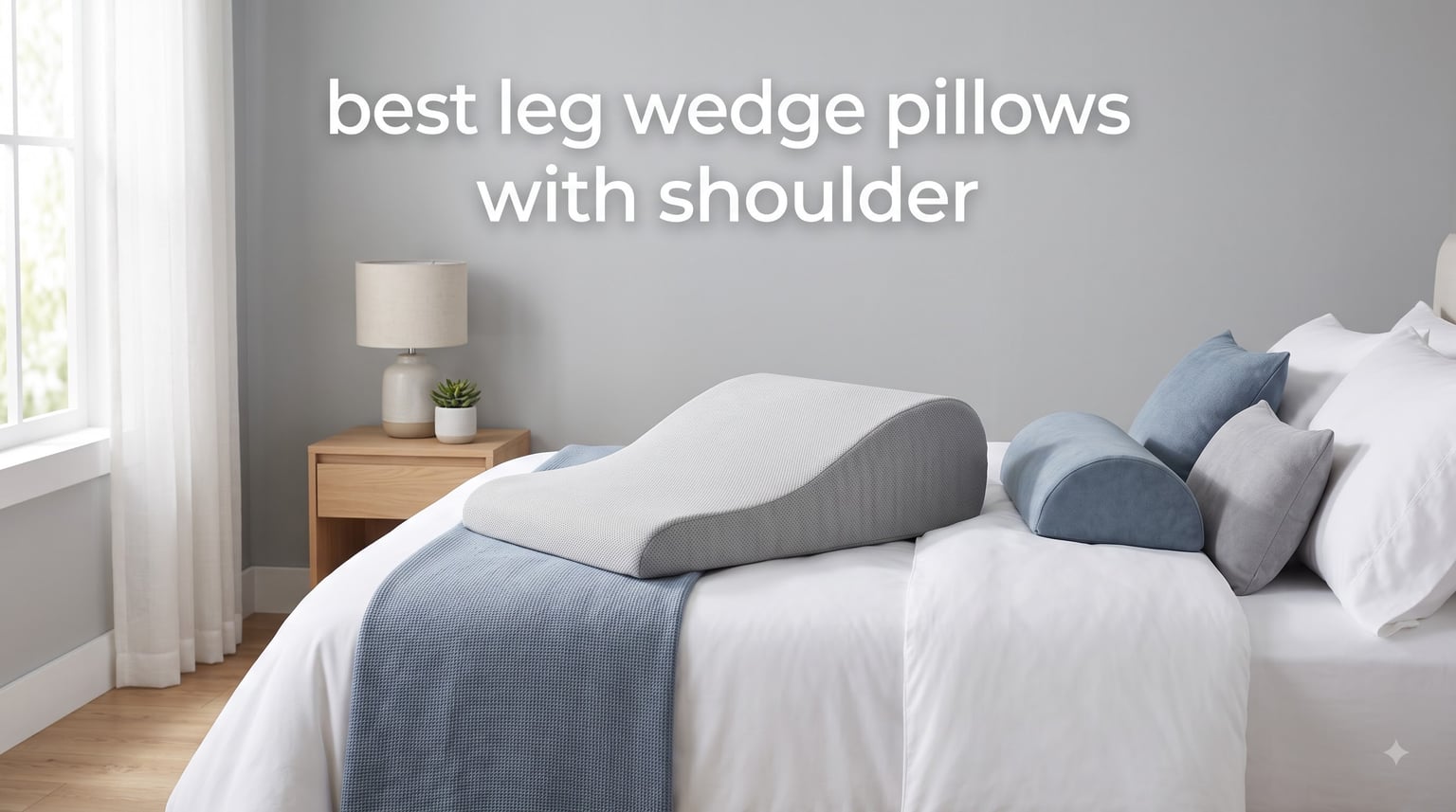 best leg wedge pillows with shoulder