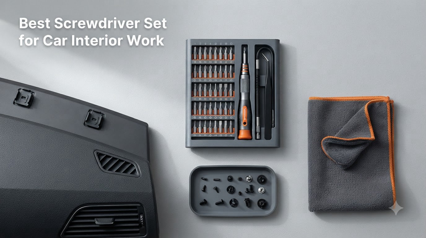 Best Screwdriver Set for Car Interior Work