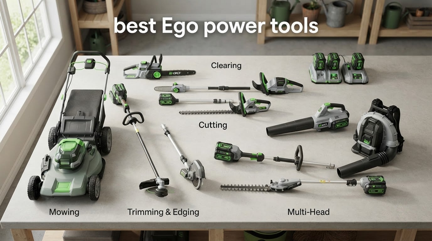 best Ego power tools
