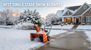best single stage snow blowers