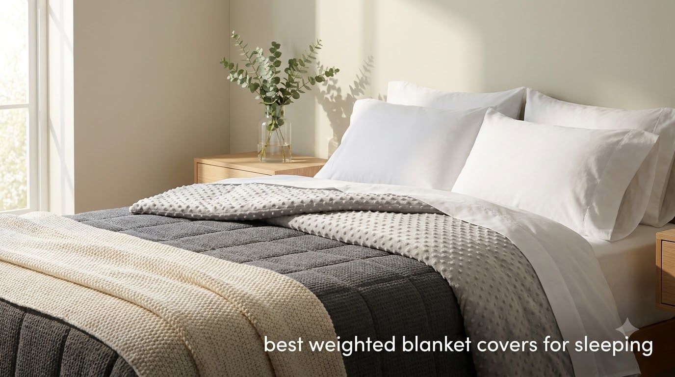 best weighted blanket covers for sleeping