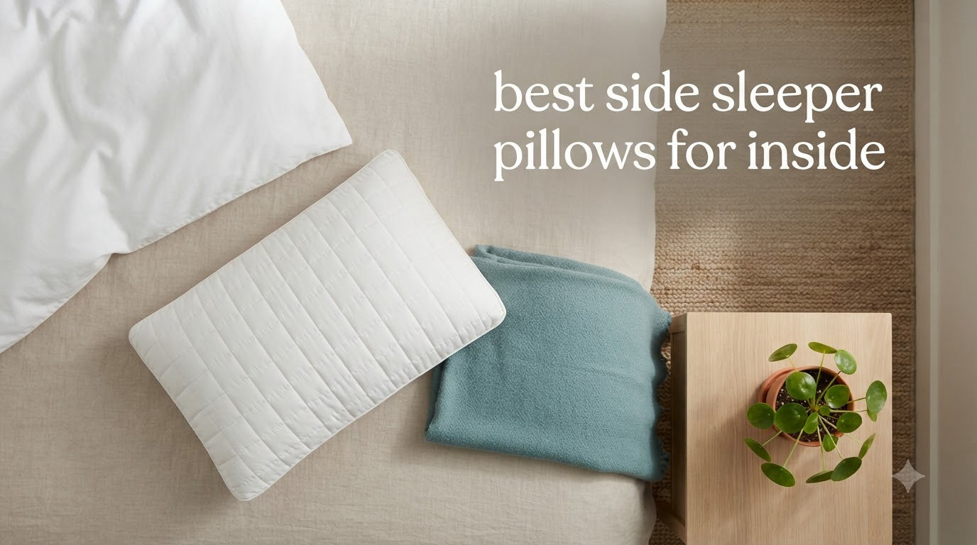 best side sleeper pillows for inside