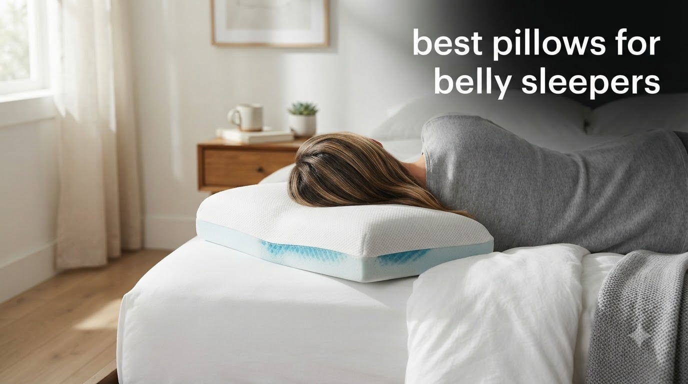 best pillows for belly sleepers